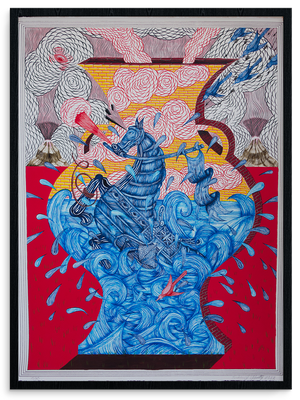 Seahorse Life Vessel