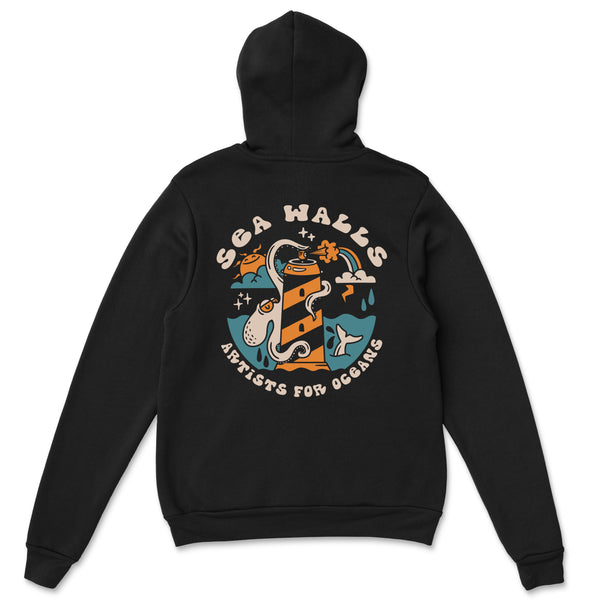Sea Walls Logo Remix by Hannah Eddy Hoodie