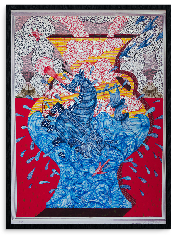 Seahorse Life Vessel
