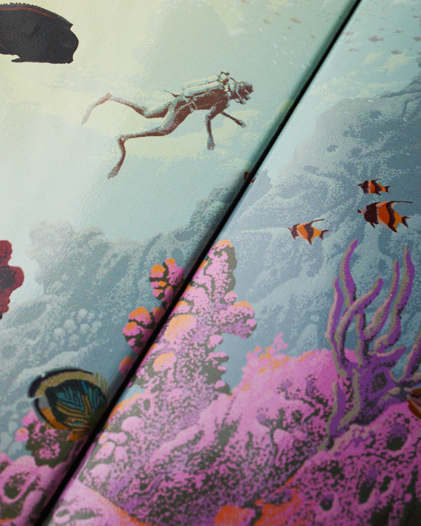 A Dream of the Reef - Skateboard Diptych Set