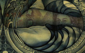 Blood Moon Light - Hand-Embellished - 2/11
